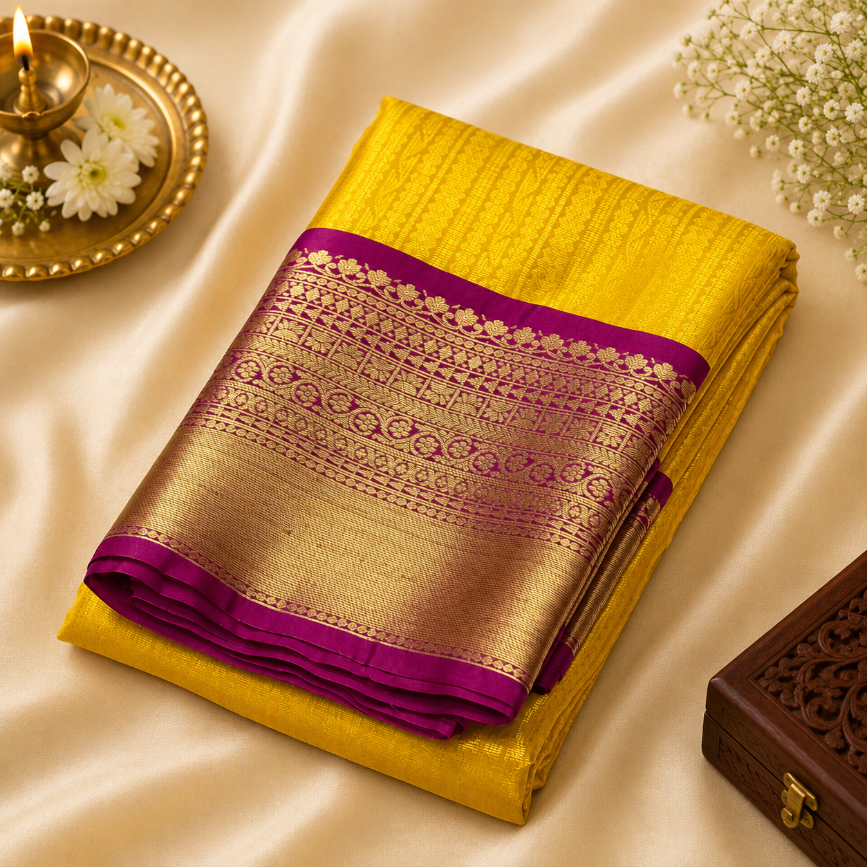 ChatGPT Image Jul 29, 2026, 12_26_47 PM Semi Katan Saree - Image 1