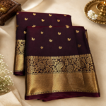 Semi Katan Saree - Image 5