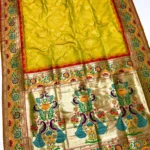 Traditional Maharani Paithani - Image 8