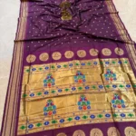 Traditional Maharani Paithani - Image 14