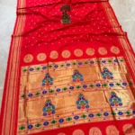 Traditional Maharani Paithani - Image 15