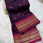 Traditional Maharani Paithani - Image 30