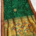 Traditional Maharani Paithani - Image 44