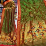 Traditional Maharani Paithani - Image 46
