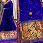 Traditional Maharani Paithani - Image 50