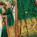 Traditional Maharani Paithani - Image 51