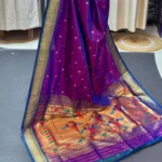 Traditional Maharani Paithani - Image 62