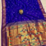 Traditional Maharani Paithani - Image 66