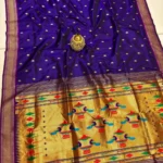 Traditional Maharani Paithani - Image 68