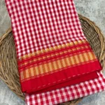 Radha Chex Irkal Saree - Image 6