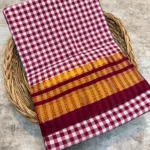 Radha Chex Irkal Saree - Image 8