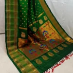 Pure Silk Chandrakor Paithani - Image 5
