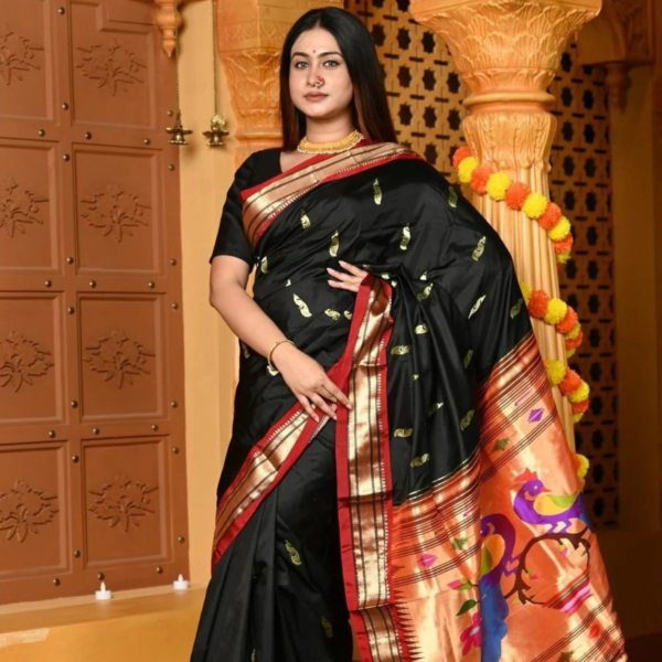 Pure Paithini Handcrafted Saree