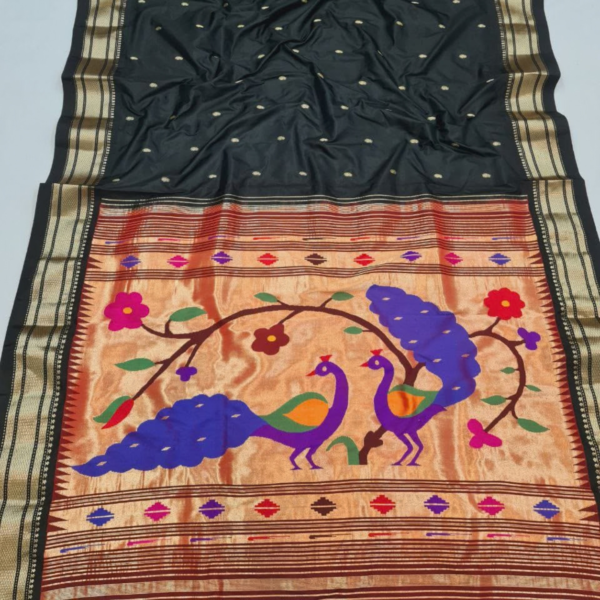 Pure Maratha Paithini Silk