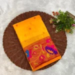 Premium Lotus Borcade paithani - Image 12