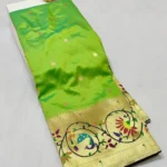Pure cotton Silk Jamdani Saree - Image 6