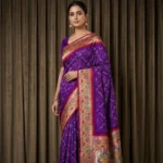 New Swara Brocade Border Paithani - Image 6