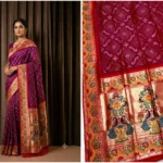 New Swara Brocade Border Paithani - Image 3