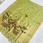 Designer Mooga Cotton Saree (Paithini Group) - Image 4