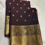 Fabric Semi ktan Zari all over butti - Image 6
