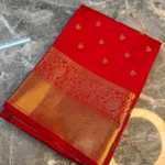 Fabric Semi ktan Zari all over butti - Image 8