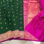 Masru Silk Saree Zari Butti - Image 9