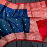 Masru Silk Saree Zari Butti - Image 7