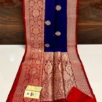 Masru Silk Saree Zari Butti - Image 2