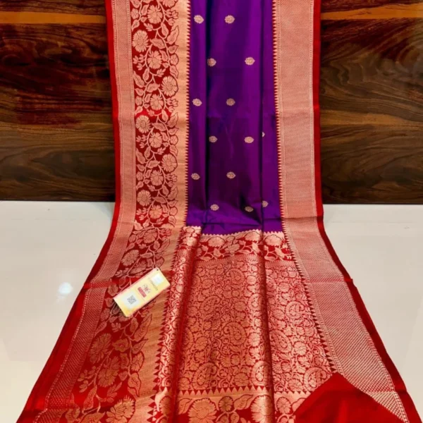 Masru Silk Saree Zari Butti