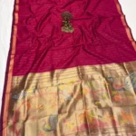 Swamini Maharani Kalanjali Paithani - Image 12