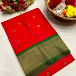 Asawali Kadiyal Paithani - Image 25