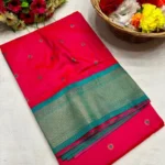Asawali Kadiyal Paithani - Image 11