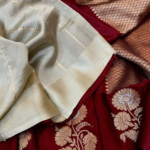 Handloom Ktan Silk Saree - Image 2