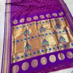 MUNIYA BORDER SAREE - Image 56