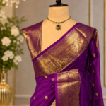 Banarsi Art Silk Sarees Golden Colour Zari - Image 7
