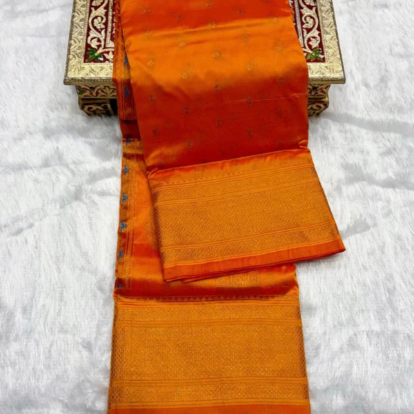 Cotton Tissue Border Saree
