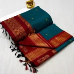 Kalanjali Paithani Handwork Aariwork Blouse - Image 2