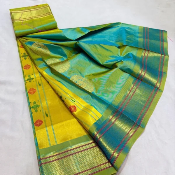 Maharani Kadiyal Paithan Handloom