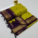 Kalanjali Paithani Handwork Aariwork Blouse - Image 31