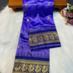 Traditional Peacock Gadwal Paithani - Image 15