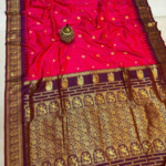 Traditional Peacock Gadwal Paithani - Image 9