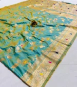 Gorgeous Banarasi Designer Saree - Image 3