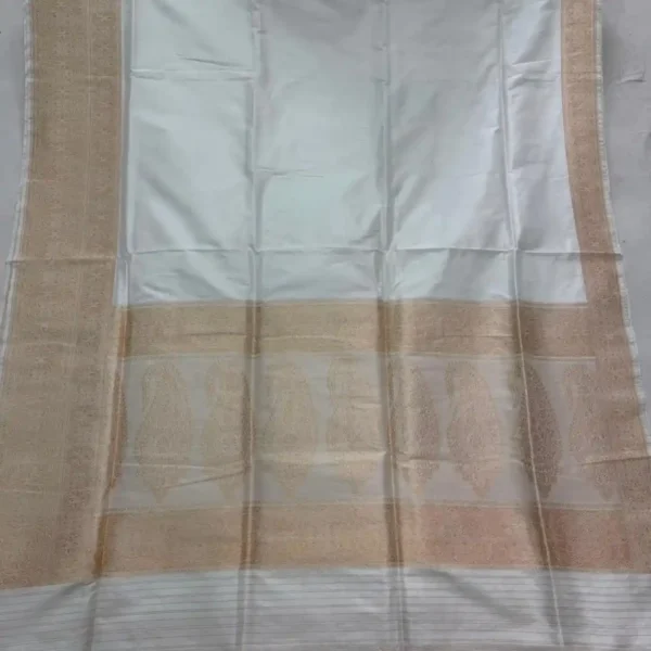 Banarasi Ktaan Silk Saree Multi Meenakari Saree