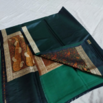 Pure Ptaan Khaddi Silk Anchal Border Saree - Image 7