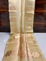 Pure khaddi Ktan Silk Saree - Image 11