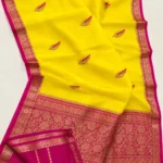 Pure Organza khadi Silk Saree - Image 2