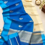 Pure Organza khadi Silk Saree - Image 12
