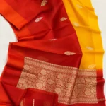 Pure Organza khadi Silk Saree - Image 11