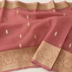 Pure Organza khadi Silk Saree - Image 5