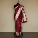 Khadi Ktaan Silk Saree - Image 5
